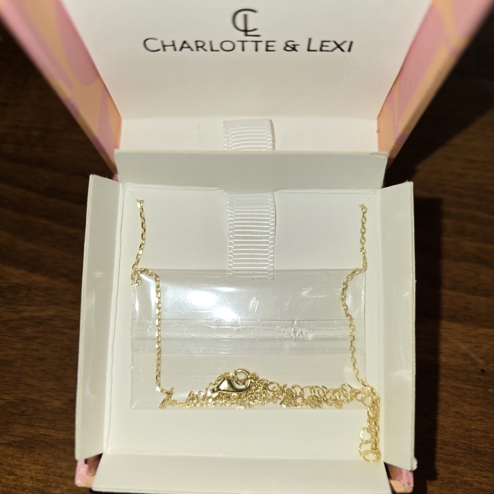Bubble Letters "LOVE" Necklace - Picture 3 of 3